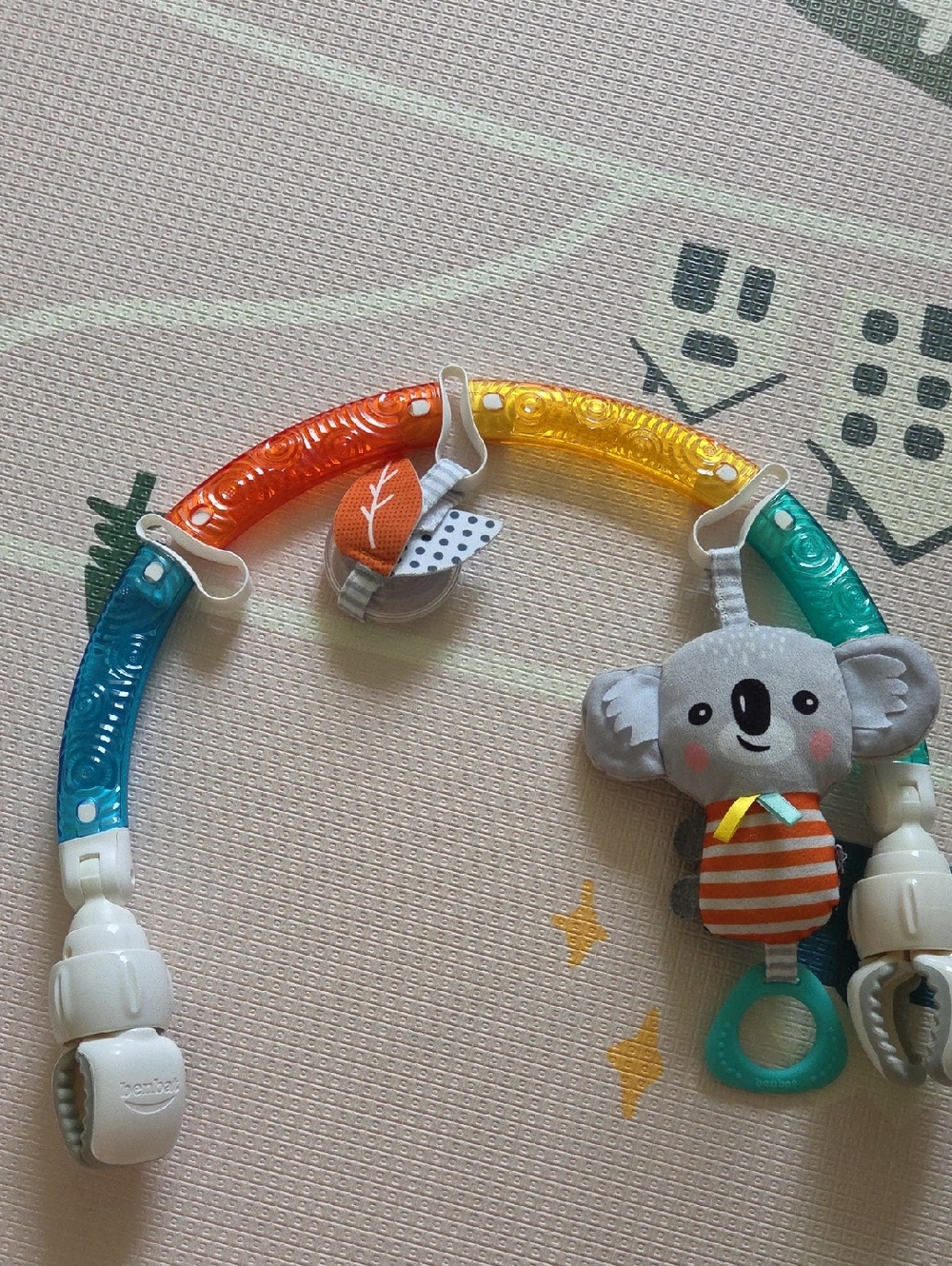 Rainbow Baby Stroller Arch Toy